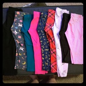 Girls Legging and Sweatpants Bundle